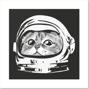 Space Cat Posters and Art